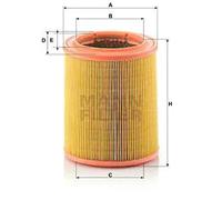 Filtro aria Cartuccia filtro C 1472 MANN-FILTER per CITROËN PEUGEOT