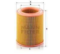 Filtro aria Cartuccia filtro C 1577/1 MANN-FILTER per AUSTIN ROVER MG LAND ROVER
