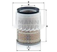 Filtro aria Cartuccia filtro C 16 148 MANN-FILTER per MITSUBISHI L200 PAJERO II