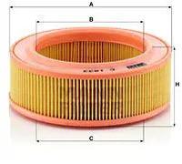Filtro aria Cartuccia filtro C 1833 MANN-FILTER per FORD TRIUMPH