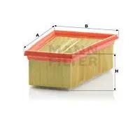 Filtro aria Cartuccia filtro C 1858/2 MANN-FILTER per RENAULT DACIA OPEL NISSAN
