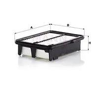 MANN-FILTER filtro aria C20033 cartuccia 197x141x50 mm