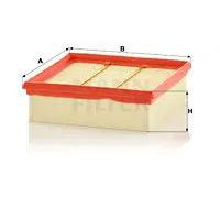 Filtro aria Cartuccia filtro C 20 106 MANN-FILTER per OPEL CORSA D