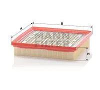 MANN-FILTER C 2055 Filtro dell'aria - per Autovetture + veicoli commeriali