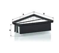 MANN-FILTER C 21 025 Filtro dell'aria - per Autovetture + veicoli commeriali