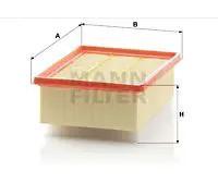 MANN-FILTER C 21 104/2 Filtro dell'aria - per Autovetture + veicoli commeriali