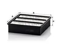 MANN-FILTER Filtro aria C 2136/1 per autovetture e veicoli commerciali