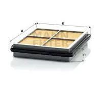 MANN-FILTER Filtro dell'aria C 2138/3 per Autovetture + veicoli commeriali