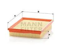Filtro aria MANN-FILTER C 2256