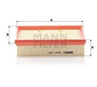 Filtro aria Cartuccia filtro C 2287 MANN-FILTER per MERCEDES-BENZ CLASSE A
