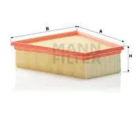 Filtro aria Cartuccia filtro C 2295/3 MANN-FILTER per SKODA SEAT VW