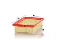 Filtro aria Cartuccia filtro C 23 013 MANN-FILTER per FIAT 500L