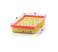 Filtro aria Cartuccia filtro C 2345 MANN-FILTER per FIAT CINQUECENTO PANDA