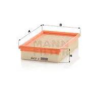 Filtro aria Cartuccia filtro C 2348 MANN-FILTER per LIGIER PIAGGIO