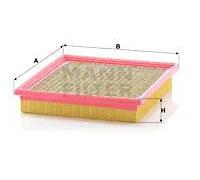 Filtro aria Cartuccia filtro C 24 100 MANN-FILTER per VW CHRYSLER DODGE
