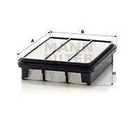 MANN-FILTER C 2438 Filtro dell'aria - per Autovetture + veicoli commeriali
