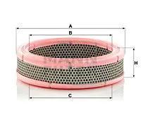 MANN-FILTER C 2443 Filtro dell'aria - per Autovetture + veicoli commeriali