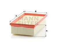 Filtro aria Cartuccia filtro C 2485/1 MANN-FILTER per RENAULT PUCH