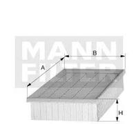 MANN-FILTER C 25 018 Filtro dell'aria - per Autovetture + veicoli commeriali