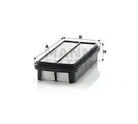 Filtro aria Cartuccia filtro C 2524 MANN-FILTER per TOYOTA PASEO Cabriolet