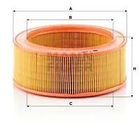 Filtro aria Cartuccia filtro C 2582 MANN-FILTER per FORD METROCAB