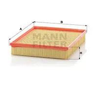 MANN-FILTER C 2598 Filtro dell'aria - per Autovetture + veicoli commeriali