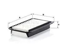 Filtro aria Cartuccia filtro C 26 006 MANN-FILTER per OPEL SUZUKI