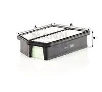Filtro aria Cartuccia filtro C 26 013 MANN-FILTER per KIA HYUNDAI