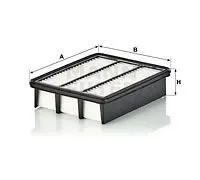 Filtro aria Cartuccia filtro C 26 028 MANN-FILTER per MAZDA 3 Tre volumi 3 CX-5