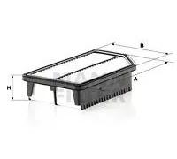 Elemento del filtro dell'aria MANN-FILTER C 26 033