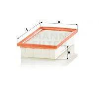 Filtro aria Cartuccia filtro C 26 048 MANN-FILTER per KIA HYUNDAI
