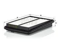 MANN-FILTER C 26 089 Filtro dell'aria - per Autovetture + veicoli commeriali