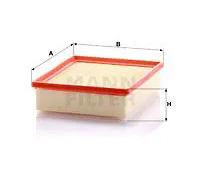 MANN-FILTER C 26 120 Filtro dell'aria - per Autovetture + veicoli commeriali