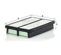 Filtro aria Cartuccia filtro C 2631 MANN-FILTER per KIA HYUNDAI