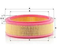 Filtro aria MANN-FILTER C 2672/1