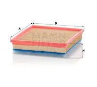 Filtro aria MANN-FILTER C 2687