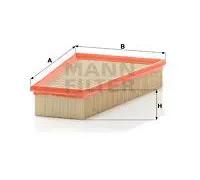 MANN-FILTER, C 27 124 Filtro aria | Per Autovetture, Aria pulita, Filtro resistente, Design con adattamento perfetto, Qualità originale OE