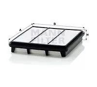 Filtro aria Cartuccia filtro C 2743 MANN-FILTER per DAEWOO CHEVROLET