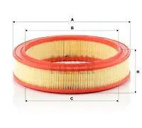 Filtro aria Cartuccia filtro C 2749 MANN-FILTER per FORD SKODA FORD OTOSAN