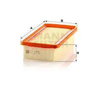 MANN-FILTER C 2775 Filtro dell'aria - per Autovetture + veicoli commeriali