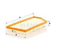 Filtro aria MANN-FILTER C 28 037