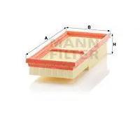 Filtro aria Cartuccia filtro C 2861-2 MANN-FILTER per MERCEDES-BENZ CHRYSLER