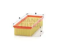 Filtro aria Cartuccia filtro C 2874 MANN-FILTER per ROVER HONDA LAND ROVER MG