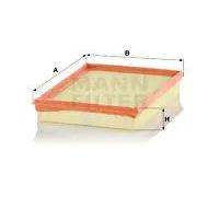 Filtro aria MANN-FILTER C 2880