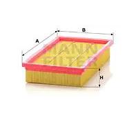 MANN-FILTER Filtro aria C 2892 – Cartuccia per FIAT Stilo / Stilo Van