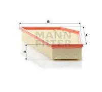 Filtro aria Cartuccia filtro C 29 150 MANN-FILTER per VOLVO C70 II Cabriolet V50