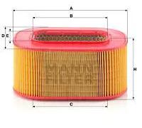Filtro aria Cartuccia filtro C 29 200 MANN-FILTER per MERCEDES-BENZ 124 T-Model