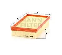 MANN-FILTER C 2987/1 Filtro aria per RENAULT CLIO II (BB0/1/2, CB0/1/2)