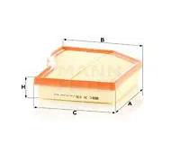 Filtro aria Cartuccia filtro C 30 030 MANN-FILTER per MERCEDES-BENZ CLASSE A CLA