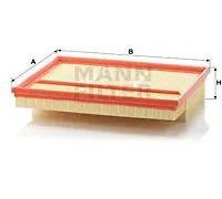 Filtro aria Cartuccia filtro C 30 195/2 MANN-FILTER per MERCEDES-BENZ CLASSE C